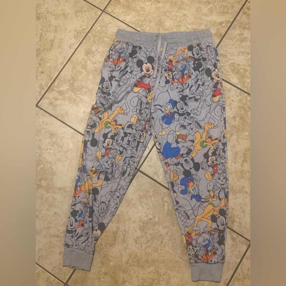 disney mickey mouse sweatpants small